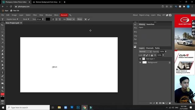 Photoshop Alternative - Free Online Photo Editor | Photopea Tutorial смотреть онлайн