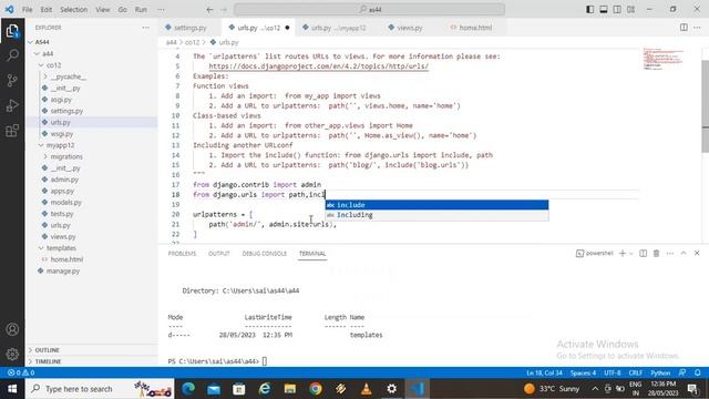 Django template language (DTL use of extends) смотреть онлайн