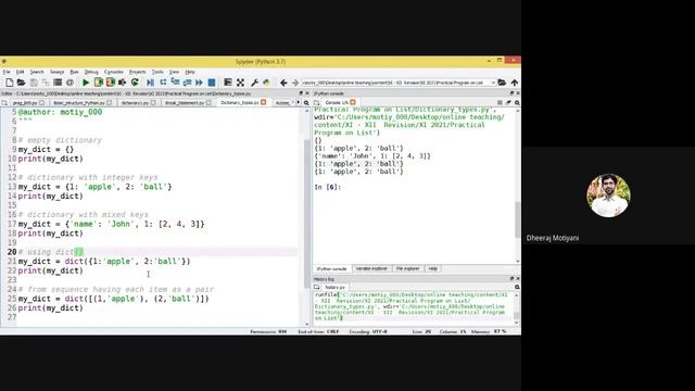 Basic Python - Dictionary смотреть онлайн