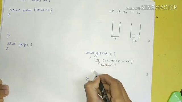 10 Minimum Element in Stack with Extra space смотреть онлайн