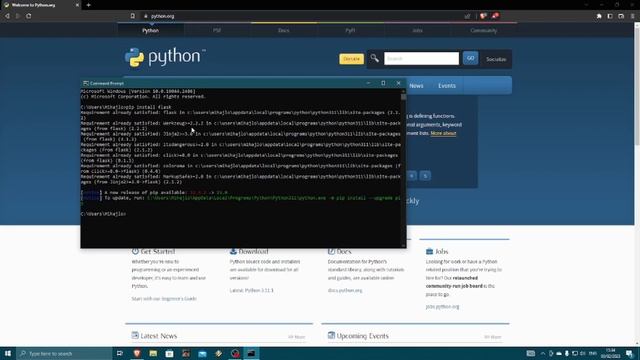 Kako instalirati Flask i Python 3.11 смотреть онлайн