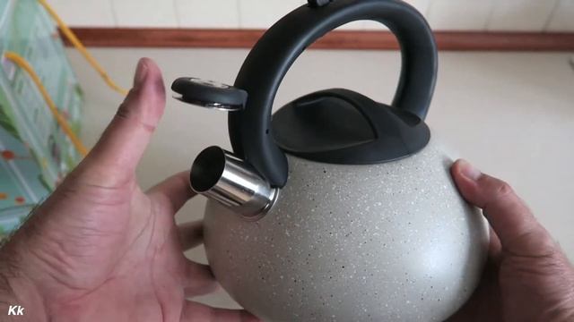 Мраморный Чайник со свистком! Быстрый обзор! смотреть онлайн