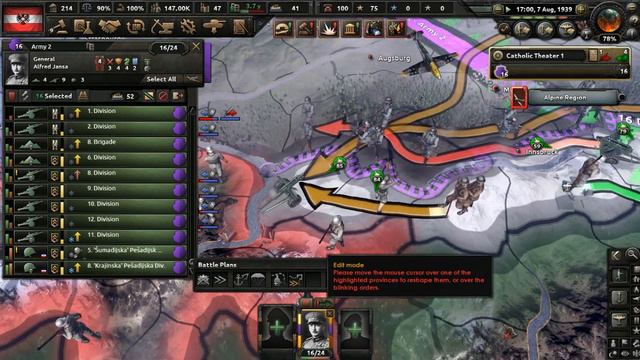 Hearts of Iron IV | Save Austria Austrian focus tree mod #10 смотреть онлайн