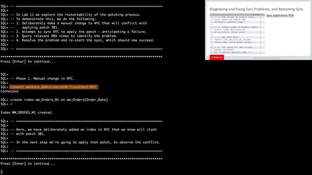 11 Diagnosing Problems and Restarting Upgrades/Patches смотреть онлайн
