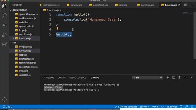 19 JavaScript ES6 | Functions смотреть онлайн