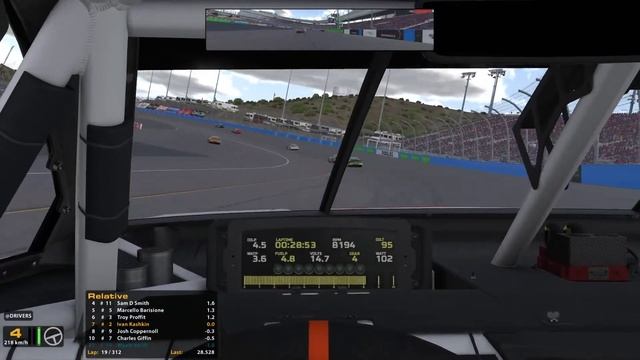 iRacing | NASCAR Cup Series | Phoenix 312 | ONBOARD Ivan Kashkin | Последний танец смотреть онлайн