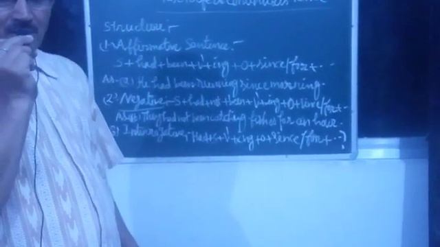 Past Perfect Continuous Tense (structure) смотреть онлайн