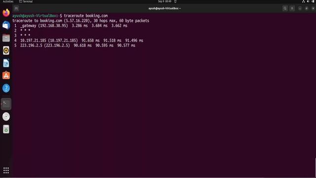 Linux Command Line Basics Tutorials - traceroute command in Linux with Examples смотреть онлайн