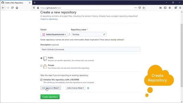 Github Create Repo and Branch's|GitHub Crash Course For Beginners|Git Tutorial for Beginners смотреть онлайн
