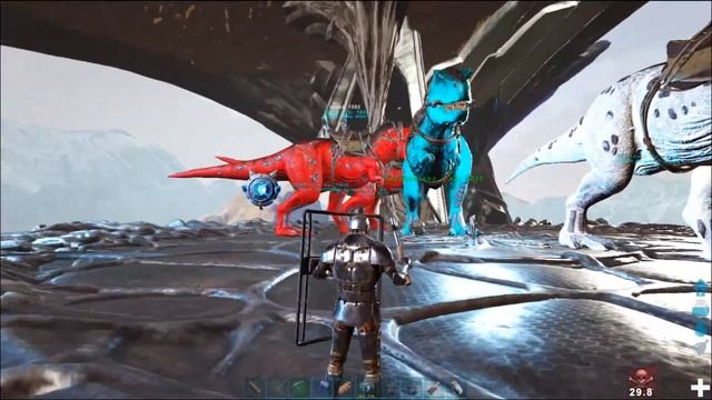 Как мы на титанов ходили.. Трэш и угар! Все боссы карты Extinction ARK Survival Evolved Age of Dino смотреть онлайн