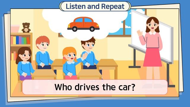 Ch.25 How do you get to school? | Basic English Conversation Practice for Kids смотреть онлайн
