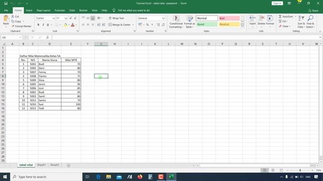 Cara Membuat Password di Excel | Tutorial Microsoft Excel Bahasa Indonesia смотреть онлайн