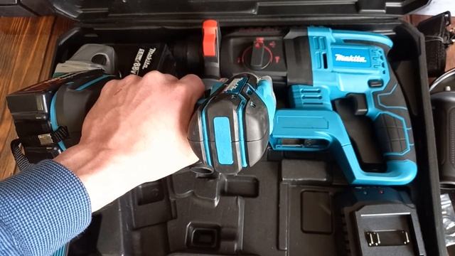 Набор аккумуляторного инструментов макита бесщеточный, болгарка перфоратор гайковёрт. Аналог MAKITA смотреть онлайн