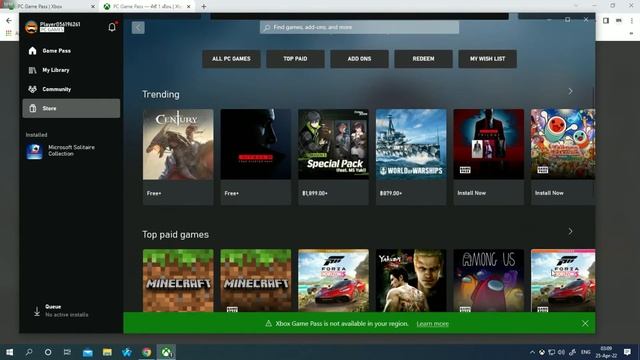 วิธีสมัครเข้าร่วม PC Game Pass และตัวอย่างการโหลด MINECRAFT смотреть онлайн