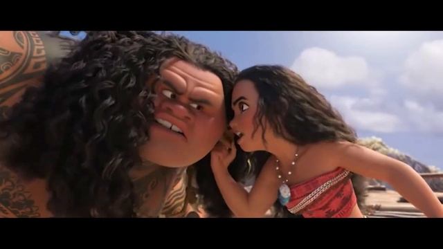 Моана и Мауи Moana Встреча Моаны и Мауи Ты сядешь в лодку Мультик смотреть онлайн