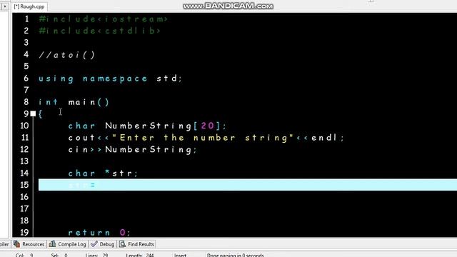 How to covert string into integer? / Part-2 / C & C++ Programming special Series // By Yogesh Bish смотреть онлайн