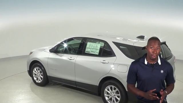 183036 - New, 2018, Chevrolet Equinox, LS, Silver, SUV, Test Drive, Review, For Sale - смотреть онлайн