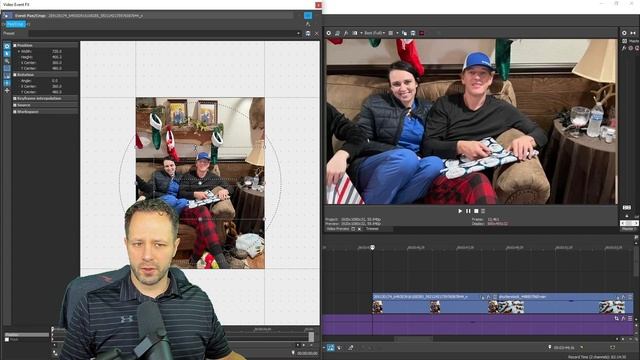 Sony Vegas Pro - Image Positioning, Scaling, and Panning Using Event Pan/Crop смотреть онлайн