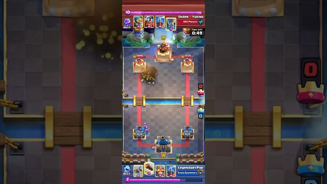 3.0 Xbow vs Impossible Matchups #2: Electro Giant Earthquake Cycle — Clash Royale смотреть онлайн
