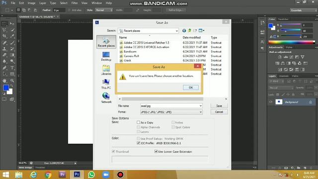 how to save our photoshop project become any file смотреть онлайн