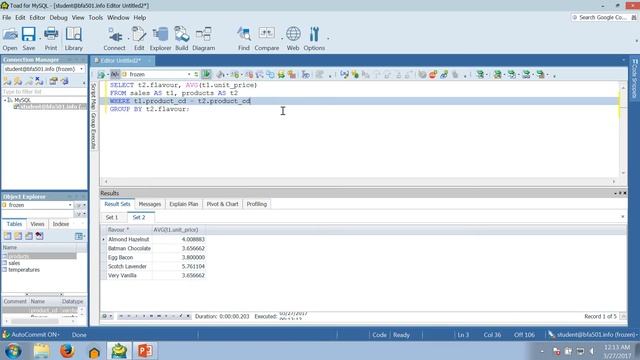 BFA501 - SQL GROUP BY Clause смотреть онлайн
