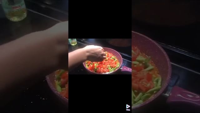 Суп зелёная фасоль