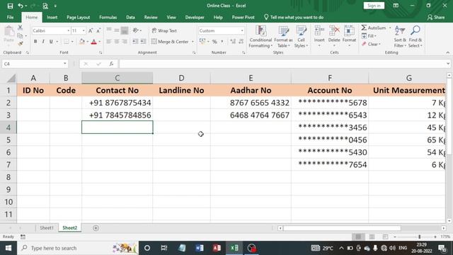 Excel Online Video 5 (Custom Number Format) By Ahsan Aziz смотреть онлайн