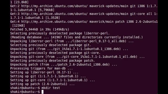 How to install Git client in Ubuntu смотреть онлайн
