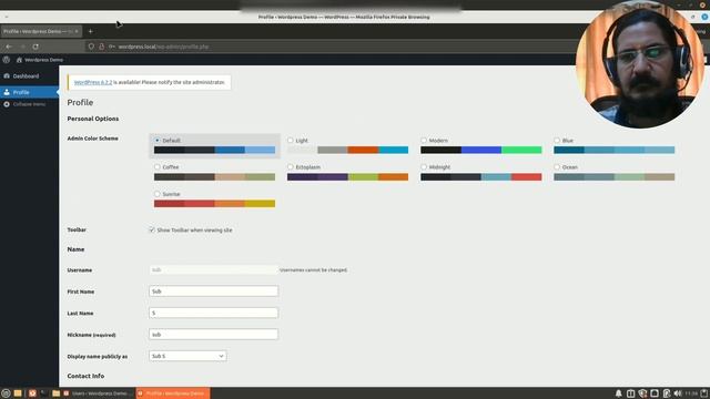 WordPress Users and Roles смотреть онлайн