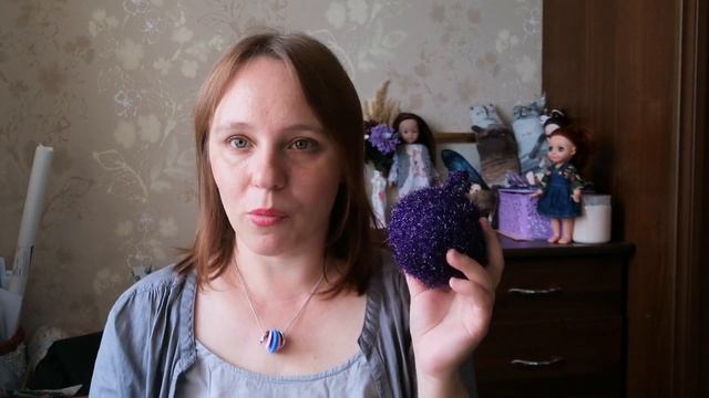 Рукодельный влог 14/23: Связала обезьянку, вышивальный процесс, новая книга по вязанию смотреть онлайн