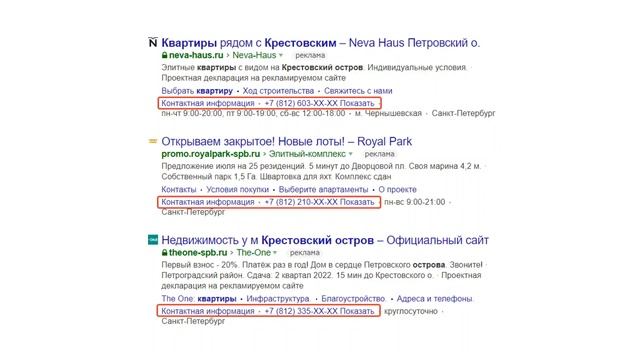 Статистика по клику на номер телефона в Яндекс.Директе смотреть онлайн