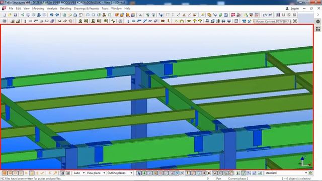 Tekla How to create NC, DXF files | shop drawing team : tuananhlecnn@gmail.com смотреть онлайн