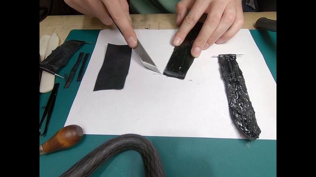 "Годзилла" - Изготовление ремешка для часов из кожи крокодила с особенно выпуклой фактурой смотреть онлайн