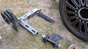 Мотоблок форте 1350. Переходник с вом на роторную косарку.