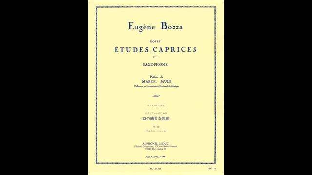 Caprice Etude No. 4 - "Recitative" by Eugene Bozza смотреть онлайн