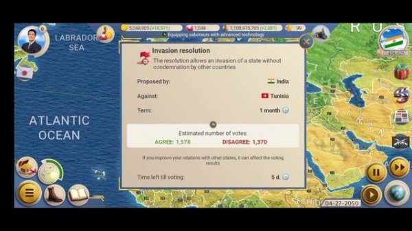 MA 2 President Simulator | What if we launch a nuclear program | perform a nuclear attack | game |