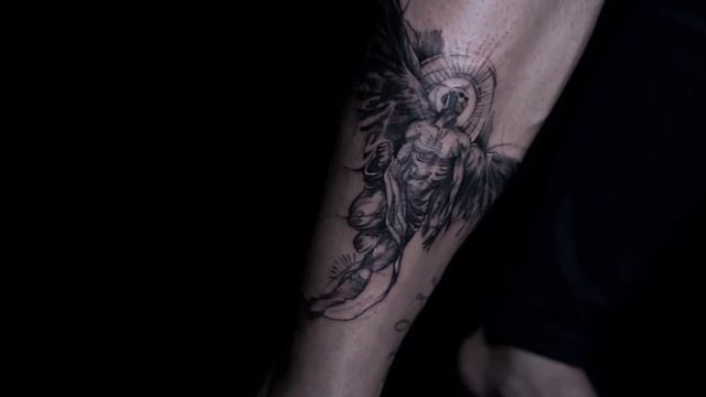 God Sketch Style Tattoo, REF from customer [by Bukboo] смотреть онлайн
