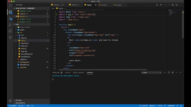 Como usar Internacionalización (i18n) en React смотреть онлайн