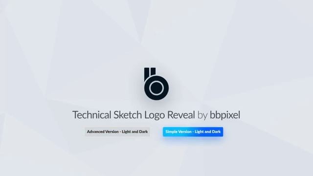 Technical Sketch Logo Reveal | Videohive After Effects Templates | Logo Stings смотреть онлайн