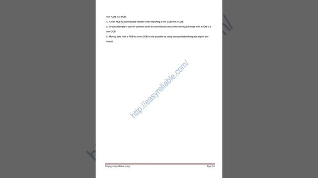 Oracle Database Administration II Exam Number: 1Z0-083| Oracle Database19c Dumps@easyreliable2889 смотреть онлайн