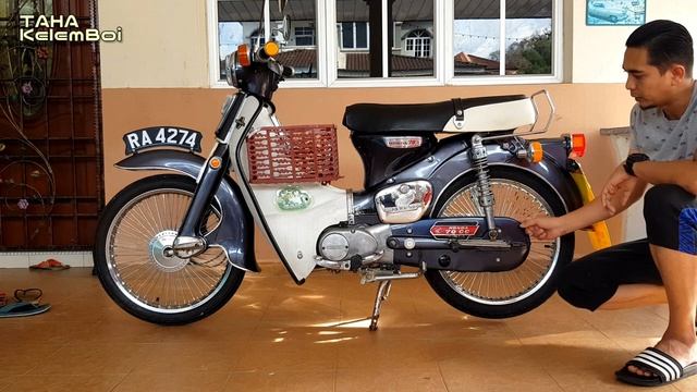HONDA C70Z 1981 NEW SHIFT PATTERN смотреть онлайн