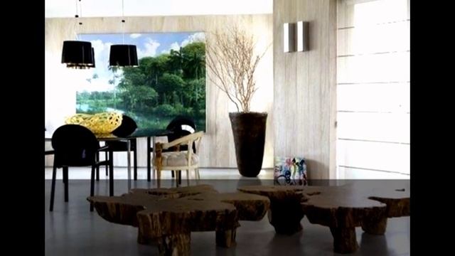 Оригинальные изделия из дерева в интерьере смотреть онлайн