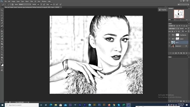Photoshop Pencil Sketch Effect - Pencil Sketch Effect | Photoshop Tutorial | Clipping Amazon смотреть онлайн