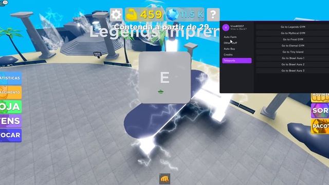 Muscle Legends OP Script/Hack GUI смотреть онлайн