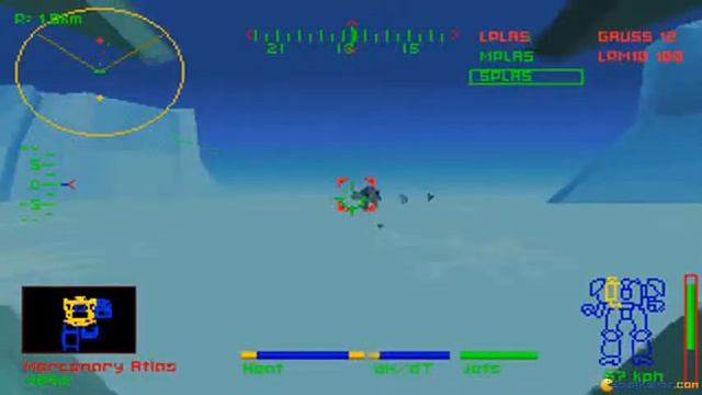 MechWarrior 2: Ghost Bear's Legacy Gameplay (PC Game, 1995)