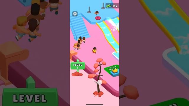 Aquapark Universe Gameplay, Mobile Aquapark Game, Arcade Idle