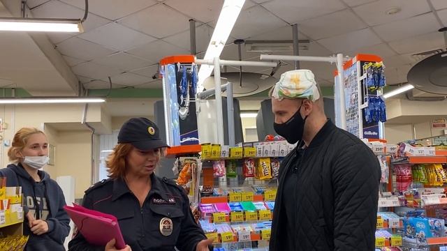 «САМАЯ ГРАМОТНАЯ» ПОЛИЦЕЙСКАЯ или КРЫША МАГАЗИНА? / БЕСПРЕДЕЛ, НЕГРАМОТНОСТЬ И 19.3 / ДИКСИ 1ЧАСТЬ смотреть онлайн