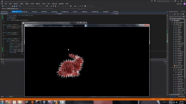 C++ Software Rendering Engine (no OpenGL/DirectX) смотреть онлайн