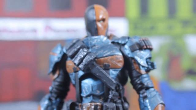 BATMAN Arkham Origins - DEATHSTROKE ACTION FIGURE REVIEW смотреть онлайн