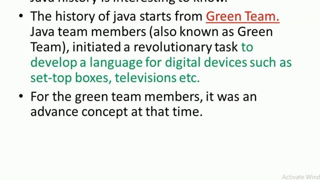 History of Java Language смотреть онлайн